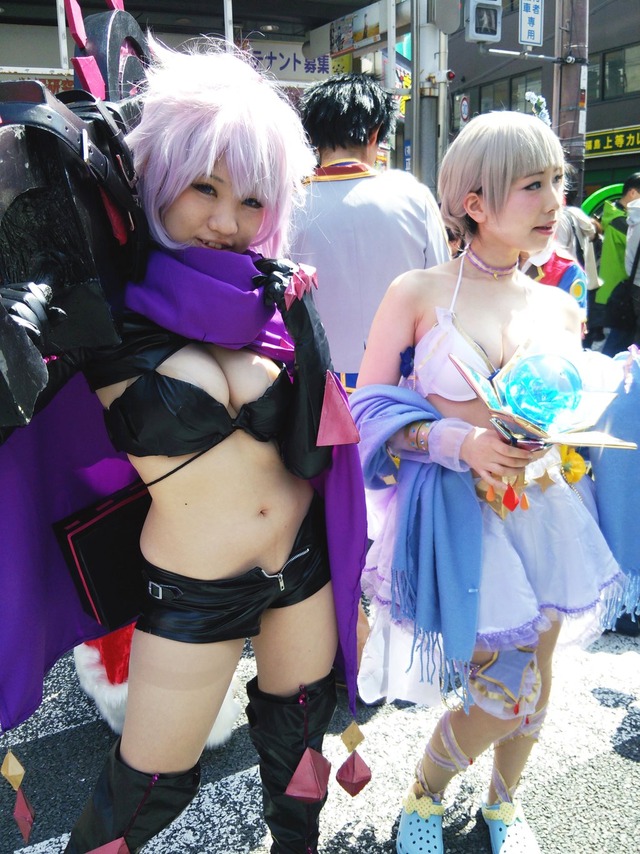 【コスプレエロ画像】みんな、よか乳しとるのぉ～ｗｗｗｗ過激なコスプレで注目を浴びるおっぱいコスプレイヤーさんｗｗｗｗ その14